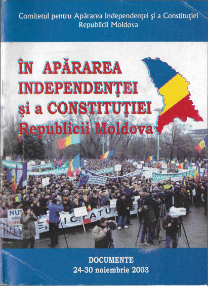 Couverture de În Apărarea Independenței și a Constituției Republicii Moldova