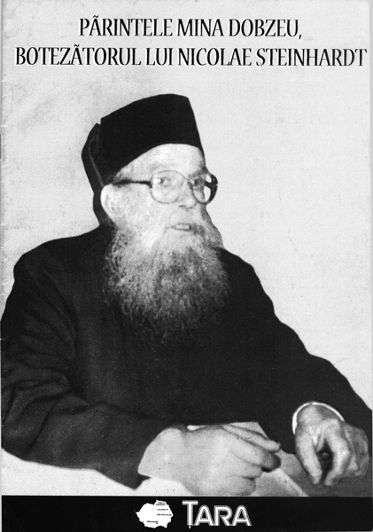 Couverture de Părintele Mina Dobzeu, botezătorul lui Nicolae Steinhardt