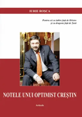 Coperta cărții Notele unui Optimist Creștin