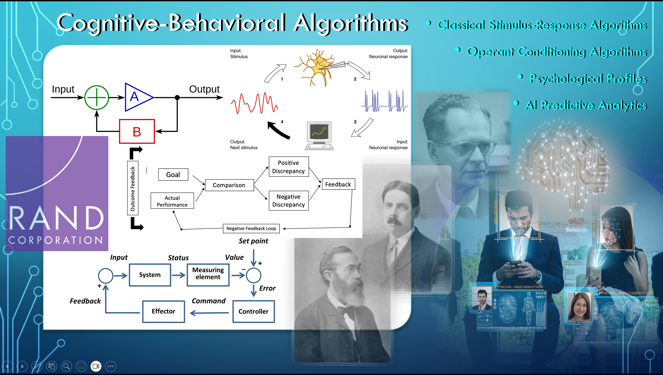Cognitive-Behavioral algorithms slide