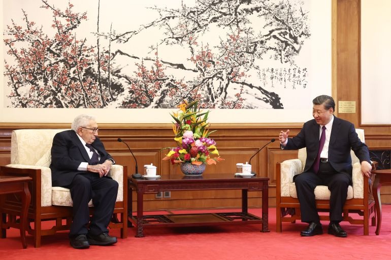 Kissinger with Xi Jinping